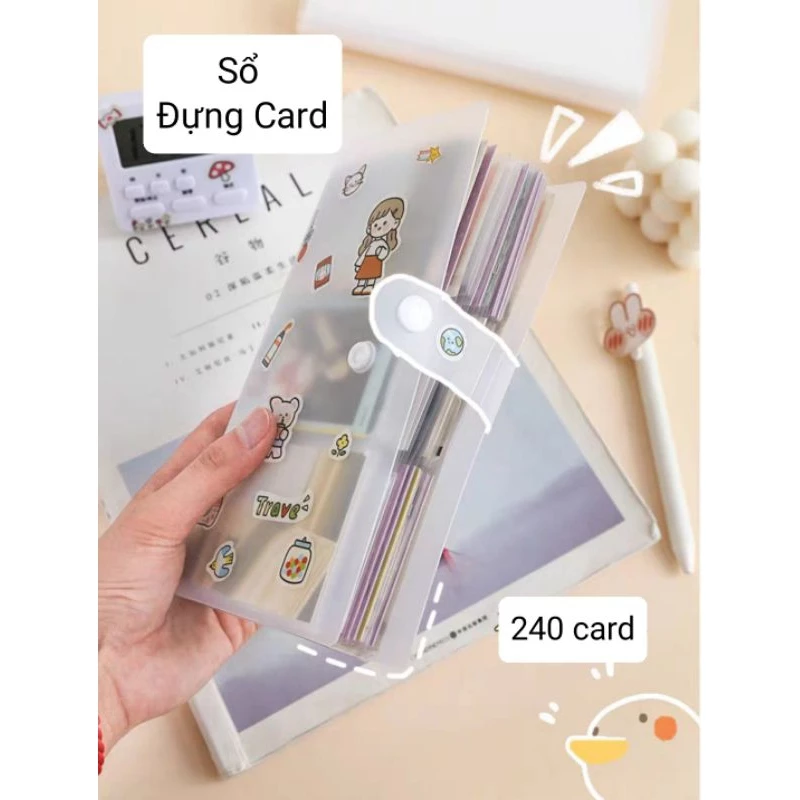 Sổ đựng lomo card, thẻ ảnh mini