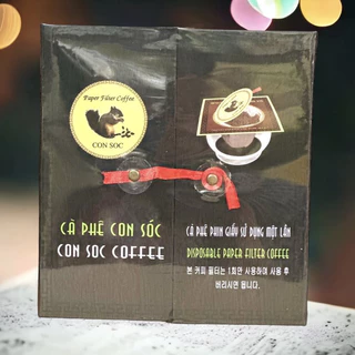 Cà phê Con Sóc phin lọc giấy Hộp Đen Đôi( Hộp 20 gói)