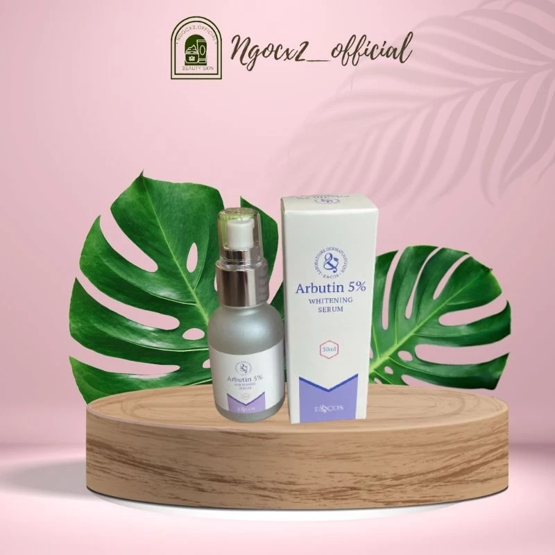 Serum huyết thanh dưỡng trắng da, mờ thâm, chống lão hoá ECOS Arbutin 5%