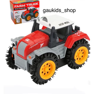Xe ô tô đồ chơi chạy bằng pin, xe nông trại cho bé