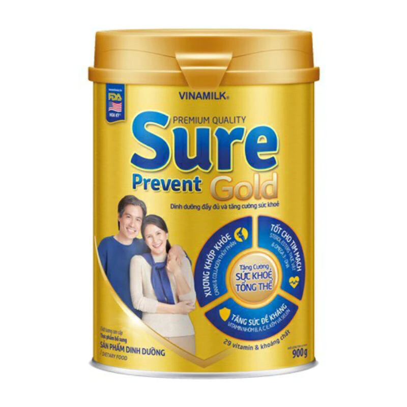 Sữa bột Vinamilk Sure Prevent 900g