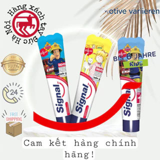 Kem đánh răng signal cho trẻ không cay nhập Đức 50ml, 75ml