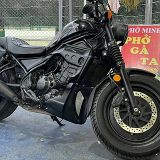 Mỏ Cày Kèm Ốp Sườn Honda Rebel 300 + pát ốc vít Rebel 300