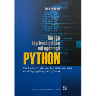 Sách - Bài tập lập trình cơ bản với ngôn ngữ Python