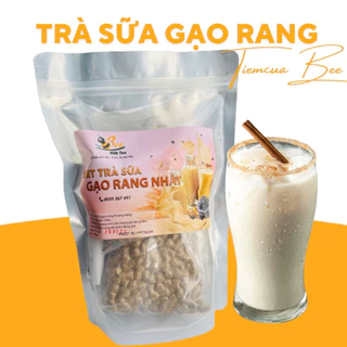 Set Làm Trà Sữa Trân Châu Gạo Rang Nhật Tiệm của Bee - BeeKit, Thành Phẩm 15 ly Nguyên Liệu Tự Pha Chế, Nấu Tại Nhà