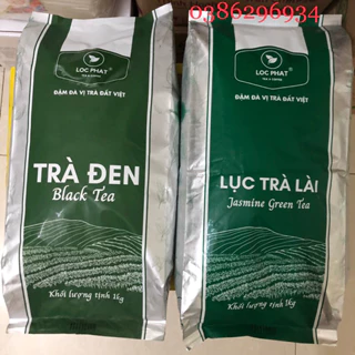 Trà Đen - Lục Trà Lài Lộc Phát Gói 1Kg. Hàng team chính hãng 100%