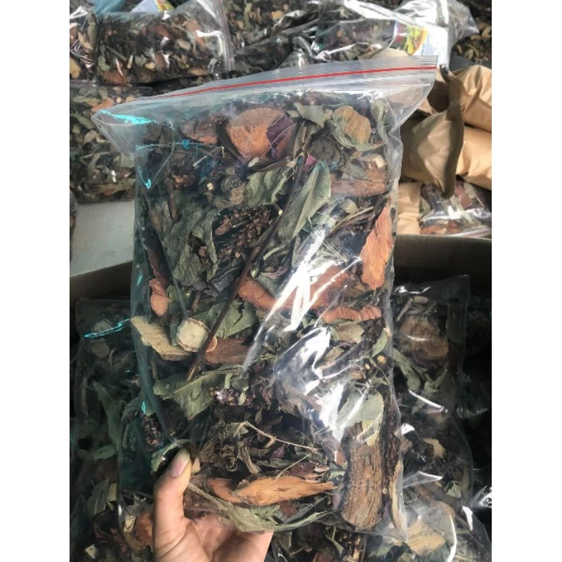 Lá tắm Dao đỏ-lá tắm thải độc cơ thể,dùng tắm,xông hơi.Thảo duợc tắm.xông không chất bảo quản
