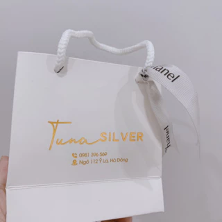 Túi giấy đựng trang sức TUNA SILVER