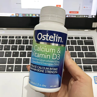 Canxi Ostelin Calcium & Vitamin D3 nội địa Úc, 130 viên
