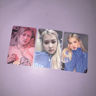 [ OFFICIAL - SẴN ] Set card ROSIE  BLACKPINK (Chính hãng)