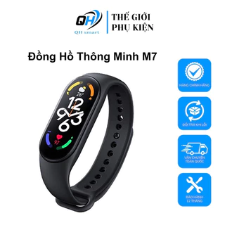 Đồng Hồ Thông Minh Thể Thao M7 Smart Band - Đo Nhịp Tim, Đổi Hình Nền, Chống Nước IP 67- QH smart