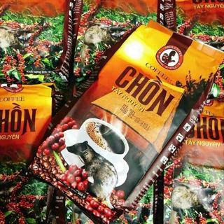 Cà Phê Chồn Pha Phin Rang Xay Truyền Thống - Cafe 500gram