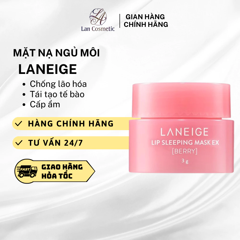 Mặt Nạ Ngủ Môi Laneige Mini Size 3g