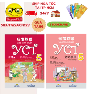 Sách - Giáo trình chuẩn YCT 5 bài học bài tập ( combo lẻ tùy chọn )+ Tặng kèm bookmark