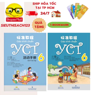 Sách - Giáo trình chuẩn YCT 6 bài học bài tập ( combo lẻ tùy chọn )+ Tặng kèm bookmark