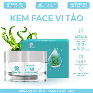 Kem dưỡng trắng da mặt dưỡng ẩm chính hãng Vi Tảo Hàn Quốc CRD Cherry Đào 15G