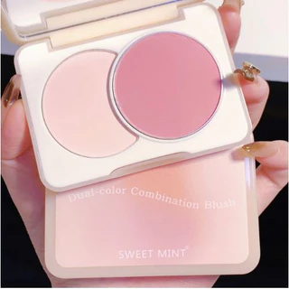 SWEET MINT Phấn má hồng 2 màu Dual-color Combination Blush mới lạ