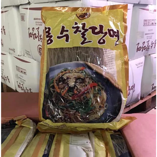 Miến Khoai Lang Hàn Quốc YongSoo gói 1kg  dùng làm miến trộn, nhúng lẩu, miến xào Thương Hiệu Hàn Quốc