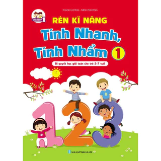 Sách - Rèn Kĩ Năng Tính Nhanh, Tính Nhẩm - Bí quyết học giỏi toán