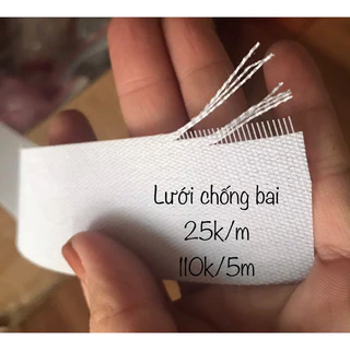 1m Lưới chống bai loại xịn (may tà áo )