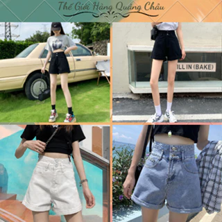 Quần Short Denim Nữ Thời Trang Phong Cách Hàn Quốc - Hàng Quảng Châu Loại 1 (508)