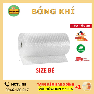 Cuộn Xốp Khí size bé (20,30cm)x5m và (20,30,40,50cm)x10m Giá Rẻ - Màng Xốp Hơi - Xốp Khí - Bóng Khí Gói Hàng