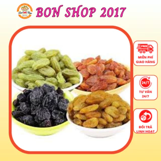 Nho khô mix vị 500g chuẩn Mỹ ăn liền loại ngon