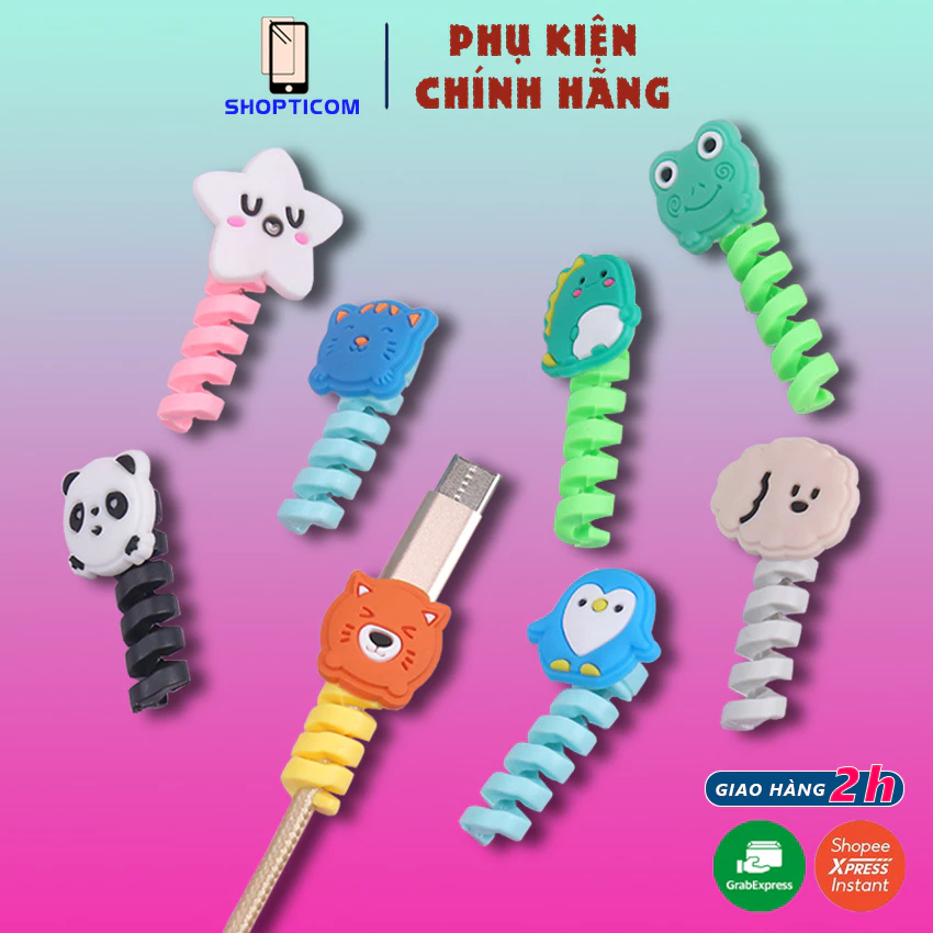 Phụ kiện bảo vệ chống đứt gãy S P cho dây cáp sạc nhanh tai nghe