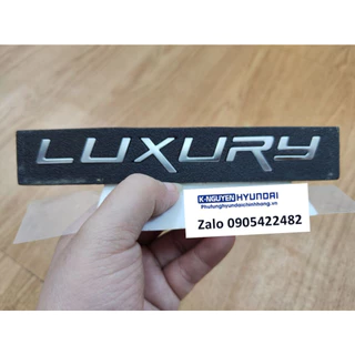 [Chính hãng] Logo chữ Luxury dùng cho xe Kia K3 - Mẫu mới nhất 2022