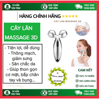 [Kho sỉ] Con lăn matxa, cây lăn massge 3D, Con_Lăn Massage Mặt Và Body 3D (Loại lớn)