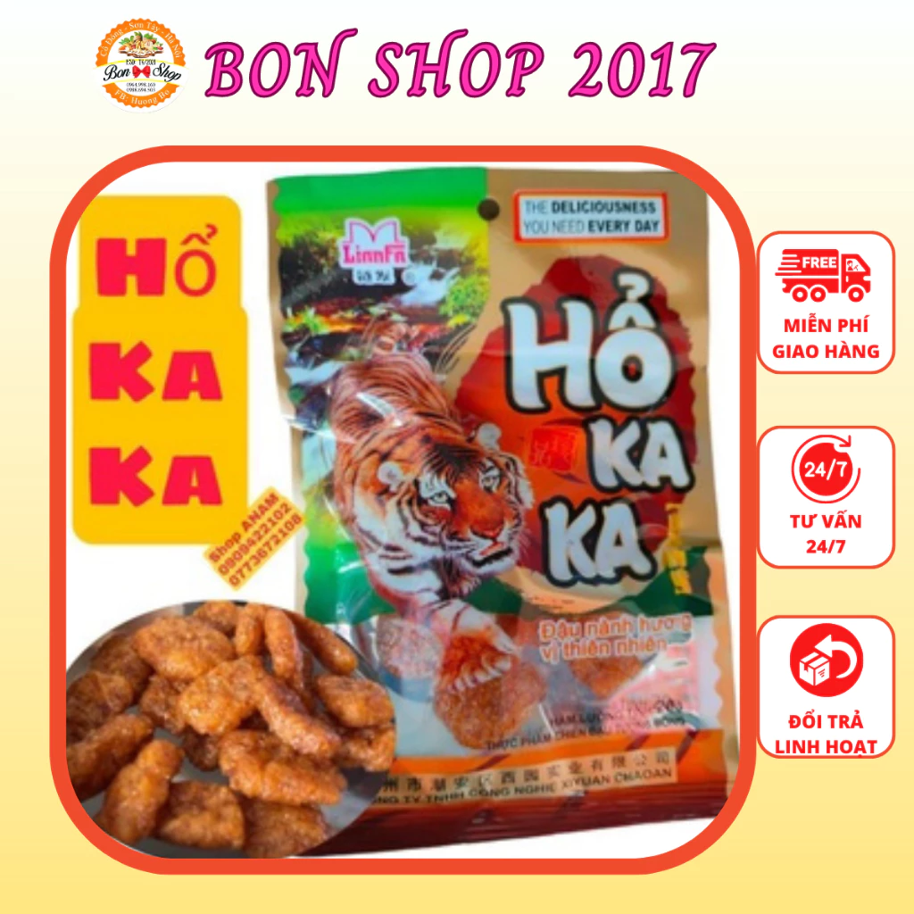 BỊCH 30 GÓI HỔ KAKA ĂN VẶT TUỔI THƠ