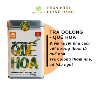 Trà Oolong Quế Hoa (Không Qua Loa) 100g - Trà Đất Mới