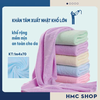 Khăn Tắm Xuất Nhật Khổ Lớn 1m4x70cm