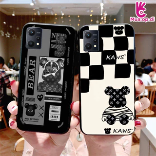 Ốp Silicon in Bearbrick Realme Q5 , Q5 Pro , GT Neo 2 , GT Neo 3T Không phai màu