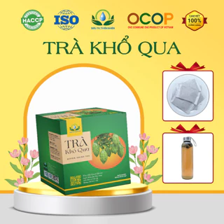 Trà Khổ Qua ( Mướp Đắng ) hộp 30 Túi Lọc Siêu Thị Thiên Nhiên