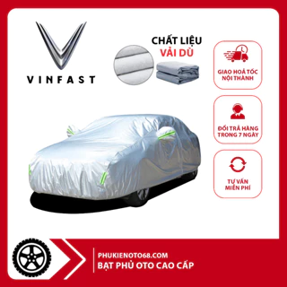 [VINFAST LUX SA 2.0] Bạt phủ xe ô tô 7 chỗ 3 lớp thông minh, chất liệu vải dù oxford cao cấp, áo trùm bảo vệ xe 7 chỗ