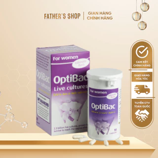 Men vi sinh Optibac tím (Optibac For Women) 90 viên