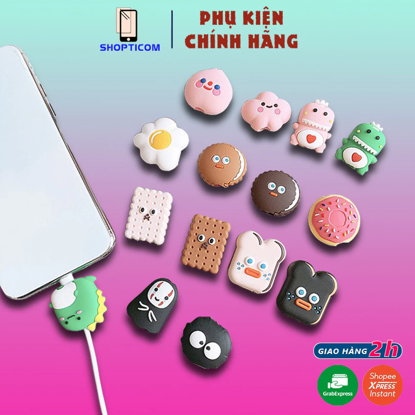 Phụ kiện bảo vệ chống đứt gãy S P cho dây cáp sạc nhanh tai nghe