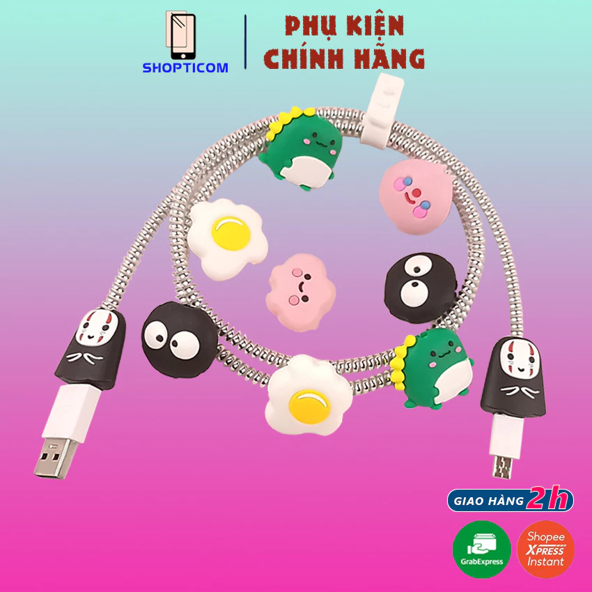 Phụ kiện bảo vệ chống đứt gãy S P cho dây cáp sạc nhanh tai nghe