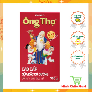 Sữa Đặc Có Đường Vinamilk Ông Thọ Đỏ - Hộp Giấy 380g