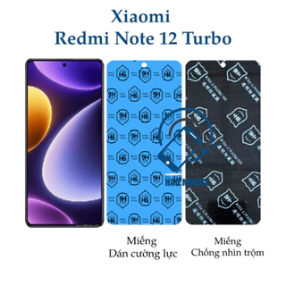 Dán cường lực dẻo nano Xiaomi Redmi Note 12 Turbo ( trong suốt và chống nhìn trộm )