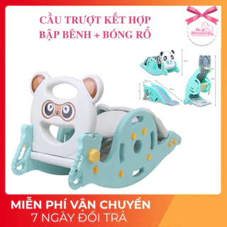 Cầu trượt bập bênh mẫu mới 2023