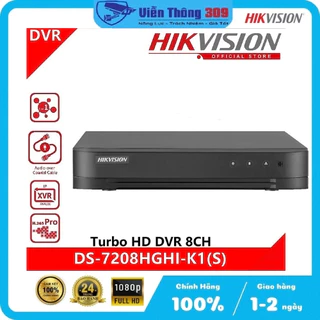 Đầu ghi hình 8 kênh 5 in 1 HIKVISION DS-7208HGHI-M1(S)