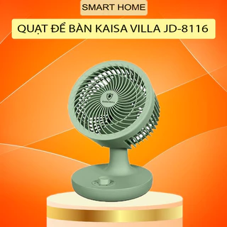 Quạt Để Bàn Kaisa Villa JD-8116 Cắm Điện, Quạt mini 3 Tốc Độ Gió, Bảo Hành 6 Tháng