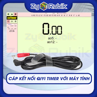 Phụ Kiện Rubik - Cáp Kết Nối QiYi Timer Với Máy Tính - Zyo Rubik