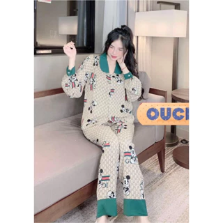 Đồ bộ nữ pijama mặc nhà tiểu thư  kate thái ,tay dài quần dài