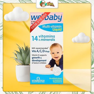 Vitamin tổng hợp Wellbaby cho bé 150ml Anh