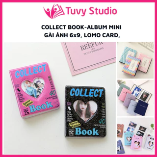 Collect book Hàn Quốc album ảnh mini 6x9 mẫu mới liên tục làm binder card, lomo card, quà tặng Tú Vy Studio