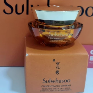 [Bản đẹp 10ML]Kem dưỡng nhân sâm chống lão hóa phục hồi da Sulwhasoo Concentrated Ginseng Renewing