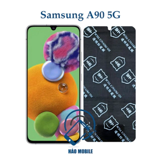 Dán chống nhìn trộm Samsung A90 5G - Dán cường lực dẻo nano 9H+